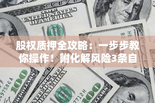 济南股权质押全攻略：一步步教你操作！附化解风险3条自救法则