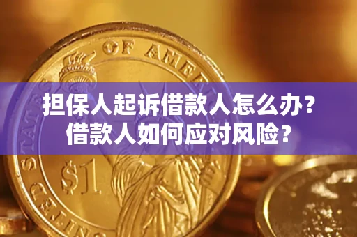 济南担保人起诉借款人怎么办？借款人如何应对风险？