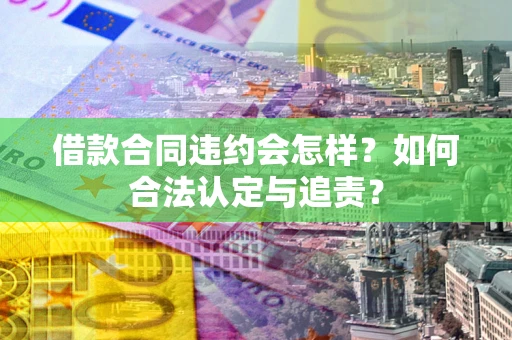 济南借款合同违约会怎样？如何合法认定与追责？