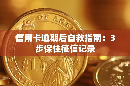 济南信用卡逾期后自救指南：3步保住征信记录